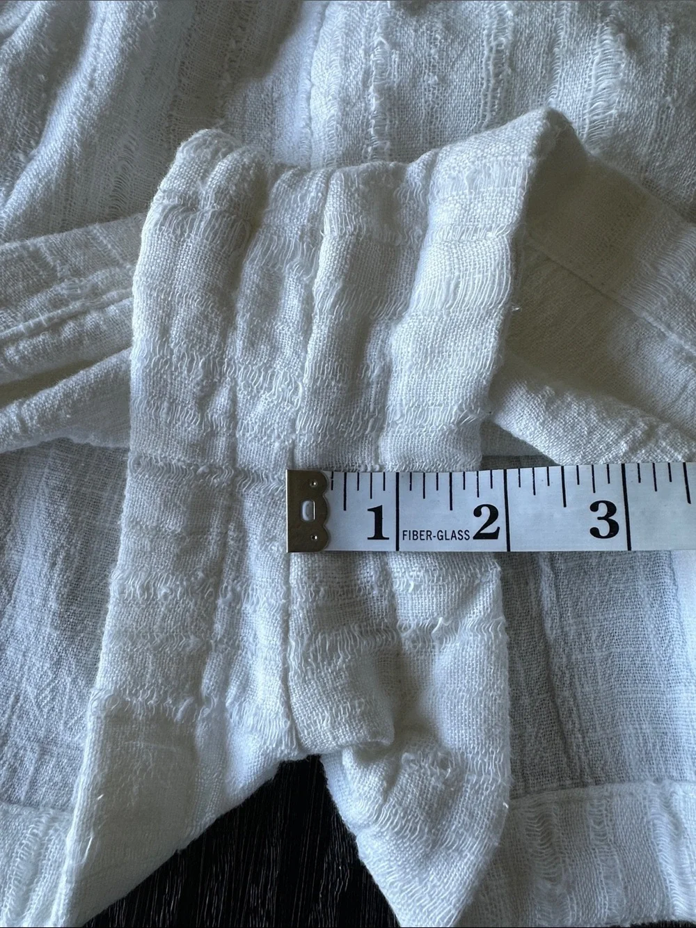 Free People Pull-on Gauzy Flowy Pleated Slightly Off White Shorts, Size Large